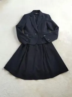 フォーマルセットアップネイビーサイズ違いジャケット13号 ワンピース11号
