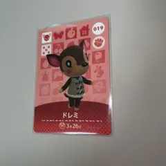どうぶつの森 amiiboカード ドレミ 019