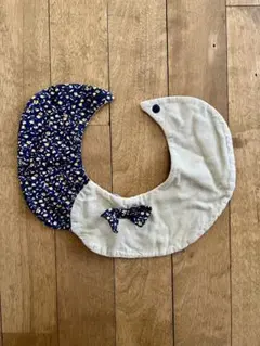 リバーシブル花柄スタイ