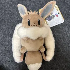 ボタンのイーブイリュック型ポーチ