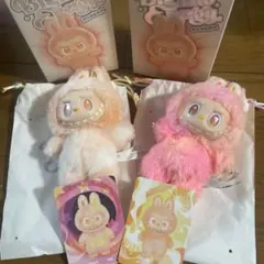 正規品⭐︎POP MART THE MONSTERS ぬいぐるみペンダント 2種のサムネイル