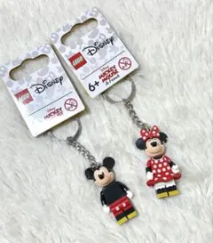 レゴ　ミッキー　ミニー　キーホルダー　LEGO