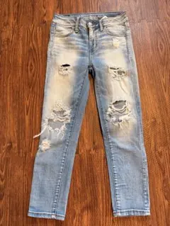 即納｜American Eagle ダメージスキニーデニムのサムネイル