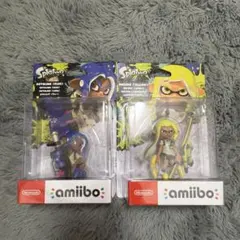 Splatoon amiibo 2体セット　オクトリング　インクリングのサムネイル