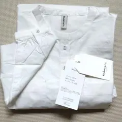 tukuru＆Lin　byリンネル　ロングシャツワンピース　Mサイズのサムネイル