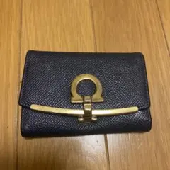 キーケース　ネイビー⚠️注意事項あり