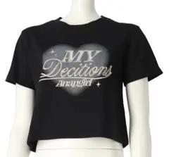 新品 ANAP GIRL 3DロゴプリントTシャツ 黒 S