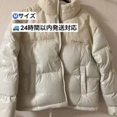 【Mサイズ】Calvin Klein ダウンジャケット ホワイト