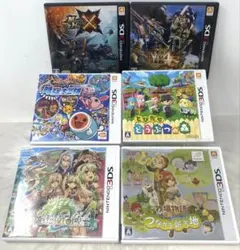 【ジャンク品】Nintendo 3DS ソフト6本セット