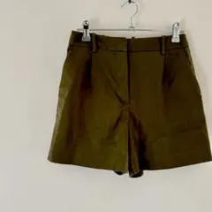 ZARA ザラ　オリーブ色 ショートパンツ レディース　XS