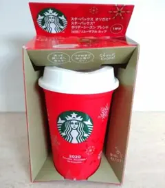 スターバックス コーヒー　スタバ リユーザブルカップ ホリデー　2020