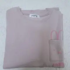 miffy ミッフィー ラベンダー ピンク トレーナー Mサイズのサムネイル
