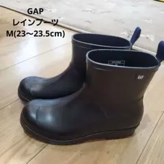 GAP黒ショートレインブーツMサイズ