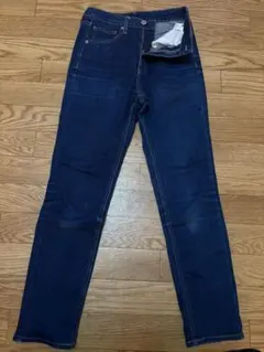 ダークブルー ストレートデニム Mサイズ