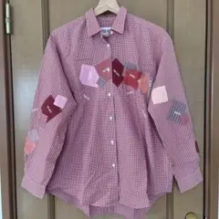 パッチワーク シャツ