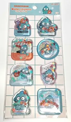 ウォーターシール　サンリオ　キャラクター　ハンギョドン　サンスター文具②
