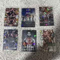 RIZIN ポテトスティックポスターカードまとめ売り