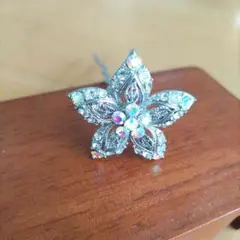 ラインストーンかんざし　スワロフスキー