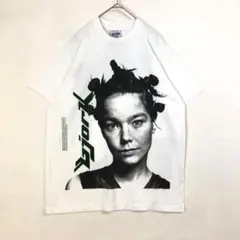 2829 Bjork ビョーク　ビッグロゴ　半袖　Tシャツ　白