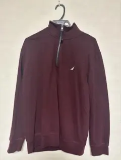 ノーティカ ハーフジップ スウェット XL