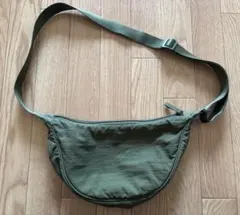 UNIQLO◆ラウンドミニショルダーバッグ◆カーキ