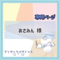 あさみん( ˊ̱˂˃ˋ̱ )プロフ必読様 リクエスト 3点 まとめ商品