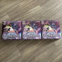 遊戯王 CHAOS ORIGINS 4BOXセット シュリンク付き - メルカリ
