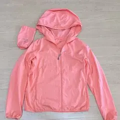 ユニクロ　ポケッタブルパーカー　ウィンドブレーカー M ピンク　UNIQLO