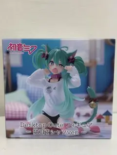 初音ミク Desktop Cute 猫耳Tシャツver. フィギュア