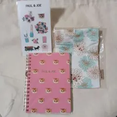 PAUL & JOE ノート　巾着　シール　ショッパー