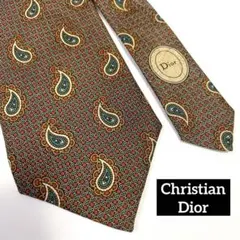◆ネクタイ Christian Dior ディオール ペイズリー 網 極上美品