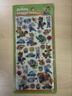 正規品 ディズニー ズートピア ボンボンドロップシール