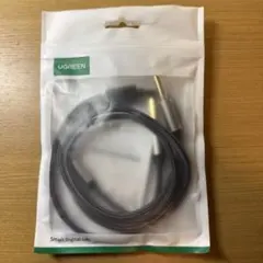 UGREEN 3.5mm to 6.35mm*2 変換オーディオケーブル　1m