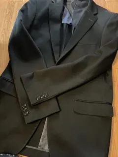 美品　ジュンコシマダ ブラックスーツ セットアップ 冠婚葬祭　メンズY7