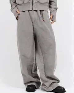ジェンイェ JIAN YE 23AW スウェットパンツ ワイド ベージュ F - メルカリ