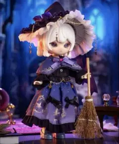 SIMONTOYS アウトフィット　ドール服　魔女服　帽子付き　フルセット