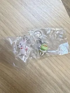 おじゃる丸めじるしアクセサリー　電ボ　ニコリン坊2個セット