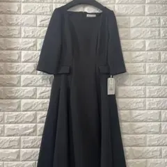 セルフォード　トリプルクロスワンピース新品未使用　36サイズ　ブラック