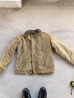 40年代 U.S.NAVY N-1 デッキジャケット バックステンシルのサムネイル