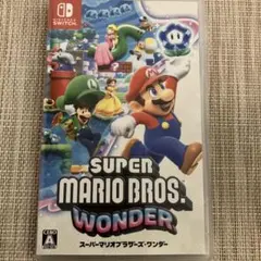新品同様　Switch スーパーマリオブラザーズ ワンダー　スイッチ　ソフト