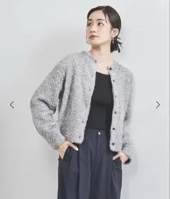 グリッターラメ カーディガン　ユナイテッドアローズ
