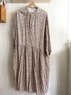 【SM2】花柄ロングワンピース