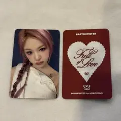 [韓国限定] BABYMONSTER 2周年 メンバーシップ 特典トレカ パリタ