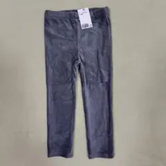 グレー　H＆M　コーデュロイレギンス　105
