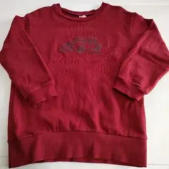 petit main 赤色系トレーナー 120cm 記名なし