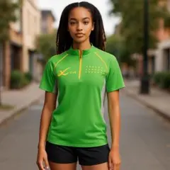 CW-X グリーン 半袖Tシャツスポーツウェアのサムネイル