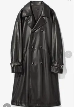 HARE ハレ レザートレンチコート ブラック レザー トレンチコート Mサイズ
