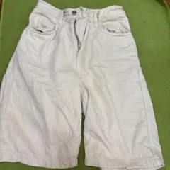 UNIQLO U ショートパンツ アイボリー 23 デニム 新品未使用