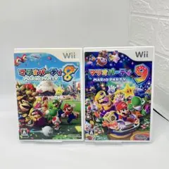Wii　ソフト２枚セット　マリオパーティ８、９
