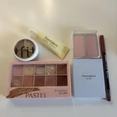 【コスメまとめ売り】CLIO アイパレ／tfit ／2aN チーク 他 計6点